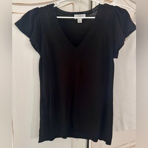 LOFT V-Neck Short Sleeve Shirts